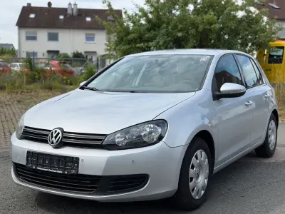 Gebraucht VW Golf VI Comfortline 122 PS (89 kW) 2009 Silber Kleinwagen