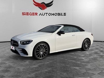 Gebraucht Mercedes E400 AMG line 330 PS (242 kW) 2022 Polarweiss Cabrio