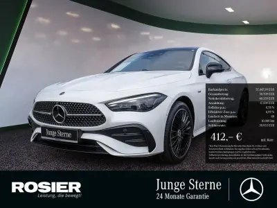 Second-hand Mercedes CLE300 Premium Plus 204 CP (150 kW) 2025 Alb Coupe