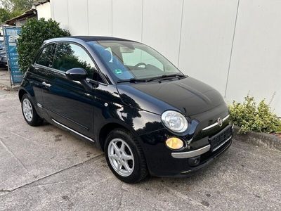 Gebraucht Fiat 500 Lounge 69 PS (50 kW) 2012 Schwarz Cabrio