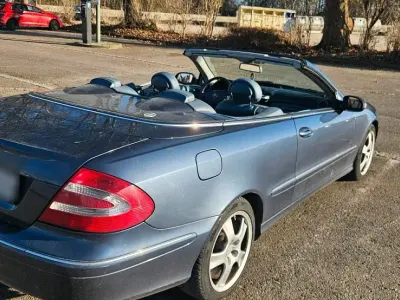 Gebraucht Mercedes 320 224 PS (164 kW) 2004 Blau Cabrio