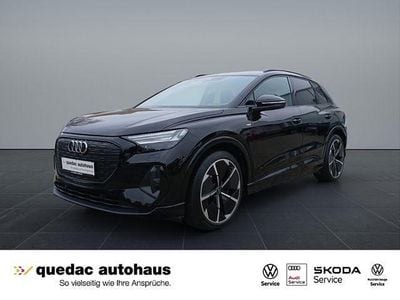 Mythosschwarz metallic Gebraucht 2021 Audi Q4 e-tron S-Line SUV | 29.950 € (Guter Preis)