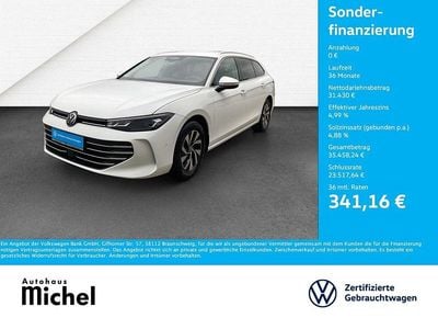 Weiß Gebraucht 2024 VW Passat Business Kombi | 31.430 € (Guter Preis)