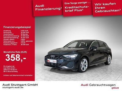 Gebraucht Audi A3 S-Line 150 PS (110 kW) 2024 Schwarz Limousine