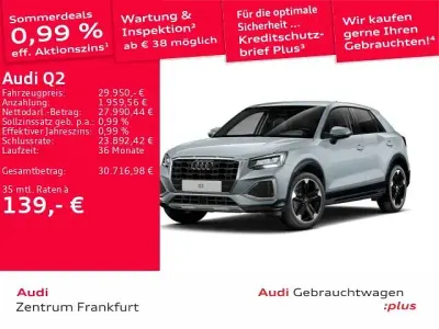 Gebraucht Audi Q2 Advanced Plus 150 PS (110 kW) 2025 Pfeilgrau perleffekt SUV