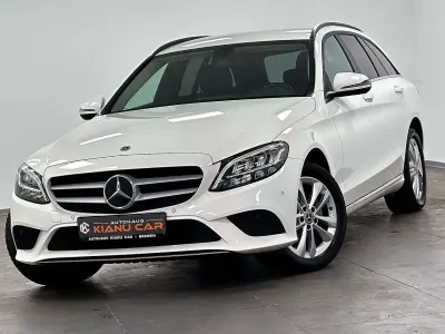 Brugt Mercedes C180 122 HK (89 kW) 2019 Hvid Stationcar