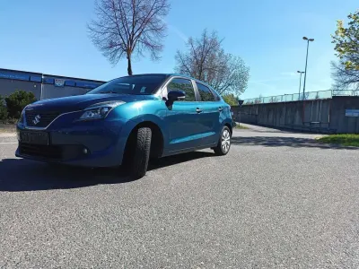 Used Suzuki Baleno Basic 90 HP (66 kW) 2017 Blue Hatchback