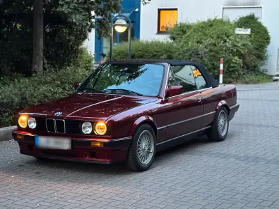 Gebraucht BMW 320 Cabriolet 129 PS (94 kW) 1991 Rot Cabrio