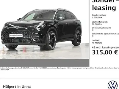 Ny VW T-Roc Cabriolet R-line 150 HK (110 kW) 2026 Sort SUV
