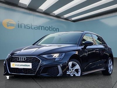 Gebraucht Audi A3 Sportback S-Line 116 PS (85 kW) 2023 Schwarz Kleinwagen