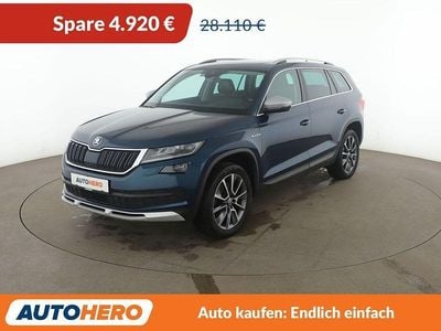Usata Skoda Kodiaq Scout 4x4 190 CV (139 kW) 2020 Blu SUV