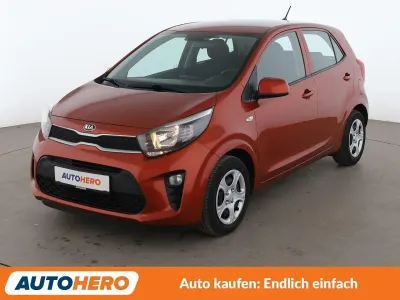 Gebraucht Kia Picanto Edition 7 84 PS (61 kW) 2018 Orange Kleinwagen