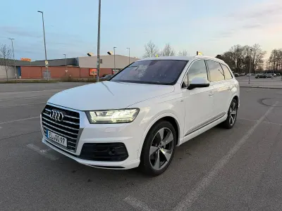 Gebraucht Audi Q7 Comfort 218 PS (160 kW) 2017 Weiß SUV