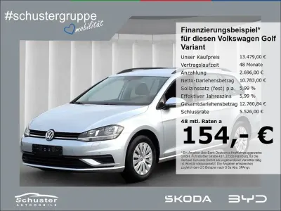 Gebraucht VW Golf VII 116 PS (85 kW) 2020 Silber Kombi
