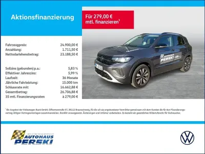 Gebraucht VW T-Cross Goal 116 PS (85 kW) 2025 Grau SUV