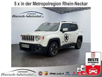 gebraucht Jeep Renegade Limited 1.4 MAir Panorama Navi Leder Soundsystem SHZ El. Panodach Scheinwerferreg.