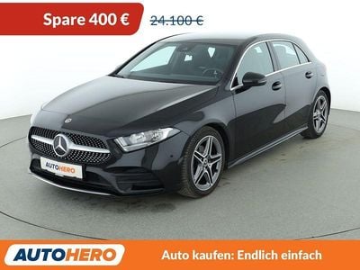 Usata Mercedes A180 AMG line 136 CV (100 kW) 2021 Nero Berlina