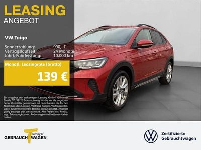 Usata VW Taigo Life 150 CV (110 kW) 2025 Rosso SUV