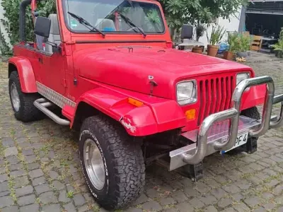 Gebraucht Jeep Wrangler Sahara 121 PS (88 kW) 1993 Rot SUV