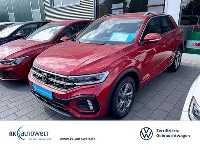 Second-hand VW T-Roc R-line 150 CP (110 kW) 2022 Roșu SUV