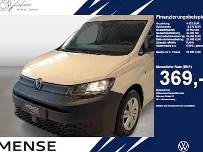 Neu VW Caddy 102 PS (75 kW) 2026 Weiß Van / Kleinbus