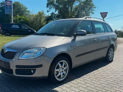 Gebraucht Skoda Fabia Ambiente 86 PS (63 kW) 2008 Beige Kombi
