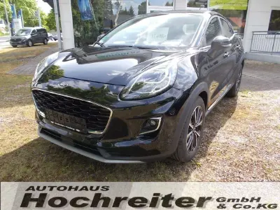 Gebraucht Ford Puma Titanium 125 PS (91 kW) 2022 Obsidianschwarz metallic SUV