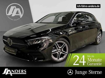 Gebraucht Mercedes A200 AMG 163 PS (119 kW) 2024 Nachtschwarz Limousine