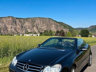 Gebraucht Mercedes CLK200 185 PS (136 kW) 2008 Blau Cabrio