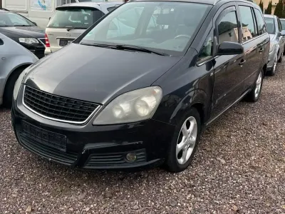 Gebraucht Opel Zafira 120 PS (88 kW) 2006 Schwarz Van / Kleinbus