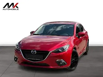 Gebraucht Mazda 3 Black Limited 150 PS (110 kW) 2016 Rot Limousine