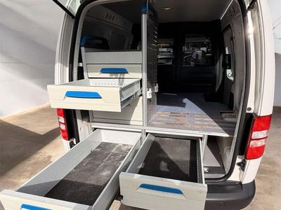 Gebraucht VW Caddy 109 PS (80 kW) 2012 Weiß Van / Kleinbus