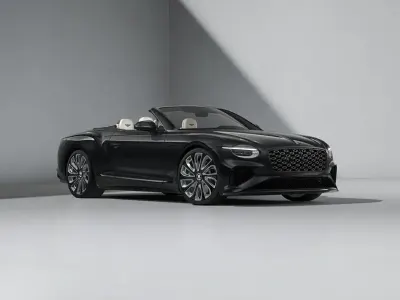Neu Bentley Continental Mulliner 2026 Schwarz Cabrio