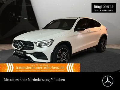 Brugt Mercedes GLC400d AMG 330 HK (242 kW) 2021 Hvid Coupe