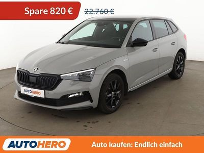 Gebraucht Skoda Scala Monte Carlo 110 PS (80 kW) 2022 Grau Kleinwagen