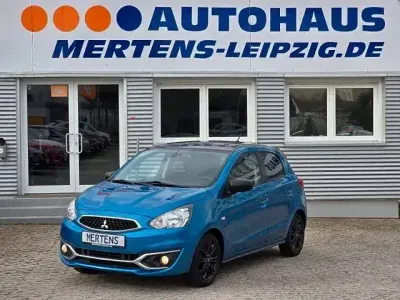 Gebraucht Mitsubishi Space Star Diamant Edition 80 PS (58 kW) 2019 Blau Kleinwagen