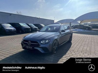 Lack selenitgrau Gebraucht 2023 Mercedes E450 AMG Kombi | 56.660 € (Etwas zu teuer)