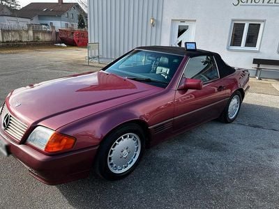 Gebraucht Mercedes SL320 231 PS (169 kW) 1993 Rot Cabrio