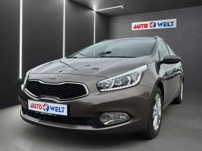 Gebraucht Kia Ceed Sportswagon DREAM-TEAM Edition 135 PS (99 kW) 2014 Grau Kombi