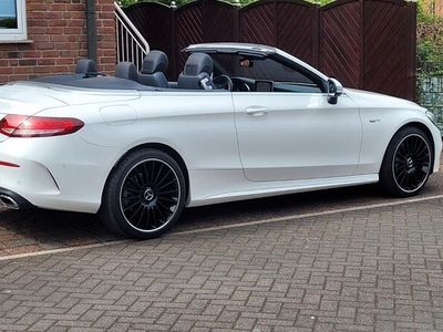 gebraucht Mercedes C400 AMG ILS Totwinkel Command Park Verkehrszeichen