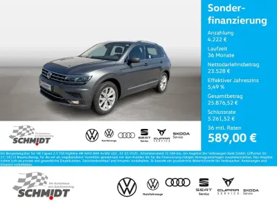 Gebraucht VW Tiguan Highline 190 PS (139 kW) 2020 Grau SUV