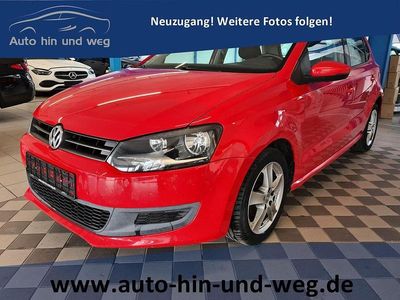 Usata VW Polo Comfortline 105 CV (77 kW) 2010 Rosso Utilitaria