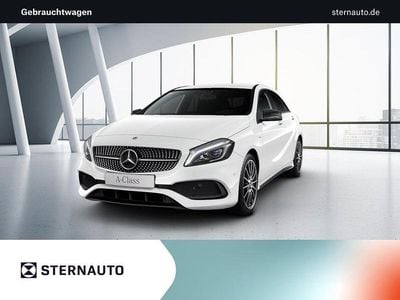 Zirrusweiß Gebraucht 2018 Mercedes A180 AMG Limousine | 17.990 € (Guter Preis)
