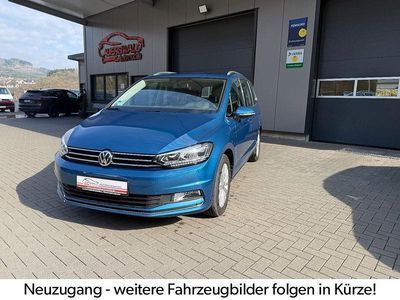 Gebraucht VW Touran Highline 150 PS (110 kW) 2016 Blau Van / Kleinbus