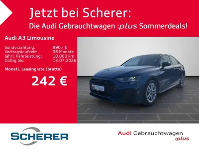 Gebraucht Audi A3 S-Line 116 PS (85 kW) 2025 Ascariblau metallic (metallic) Limousine