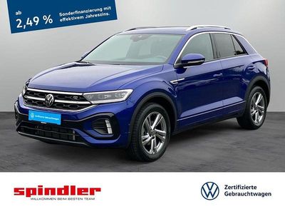 Gebraucht VW T-Roc R-line 150 PS (110 kW) 2023 Lapiz blue metallic SUV