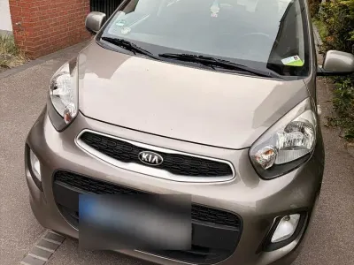 Gebraucht Kia Picanto 67 PS (49 kW) 2016 Grau Kleinwagen