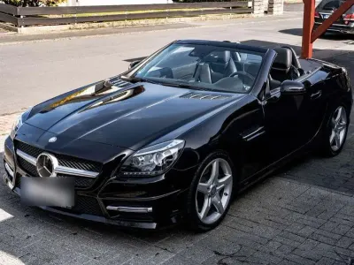 Gebraucht Mercedes SLK350 306 PS (225 kW) 2014 Schwarz Cabrio