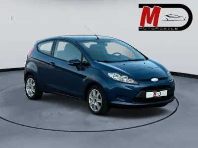 Gebraucht Ford Fiesta Trend 82 PS (60 kW) 2009 Blau Kleinwagen