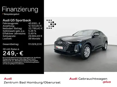 Gebraucht Audi Q5 Sportback Advanced 204 PS (150 kW) 2025 Mythosschwarz metallic SUV